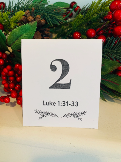 Scripture Advent Calendar Download
