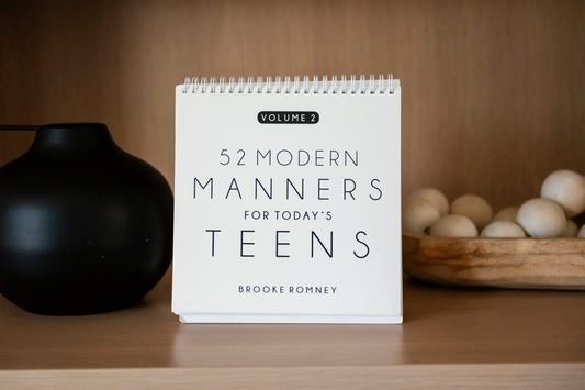 52 Modern Manners for Teens- Volume Two