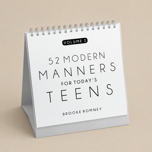 52 Modern Manners for Teens- Volume Two