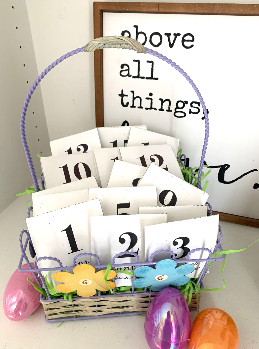 Easter Scripture Advent Calendar