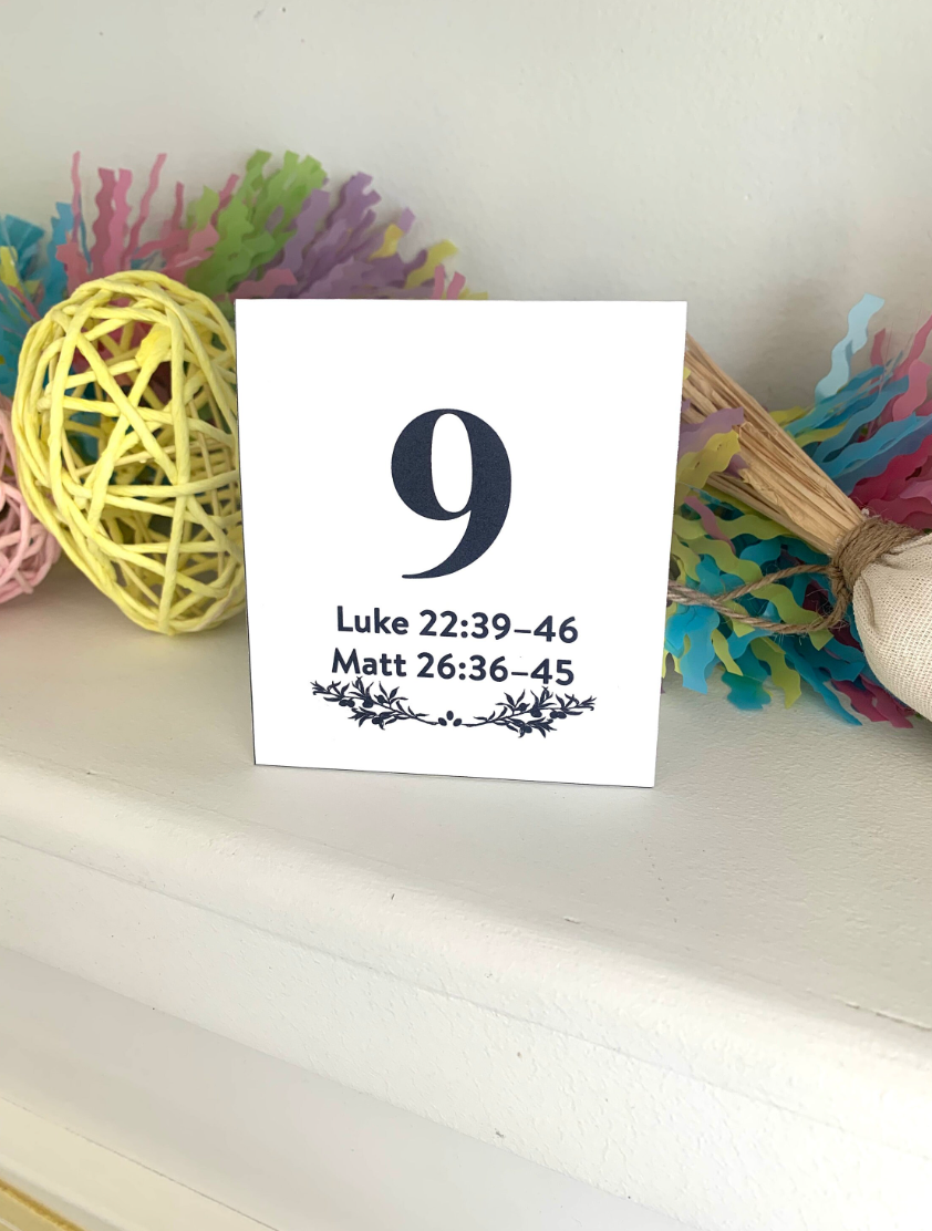 Easter Scripture Advent Calendar